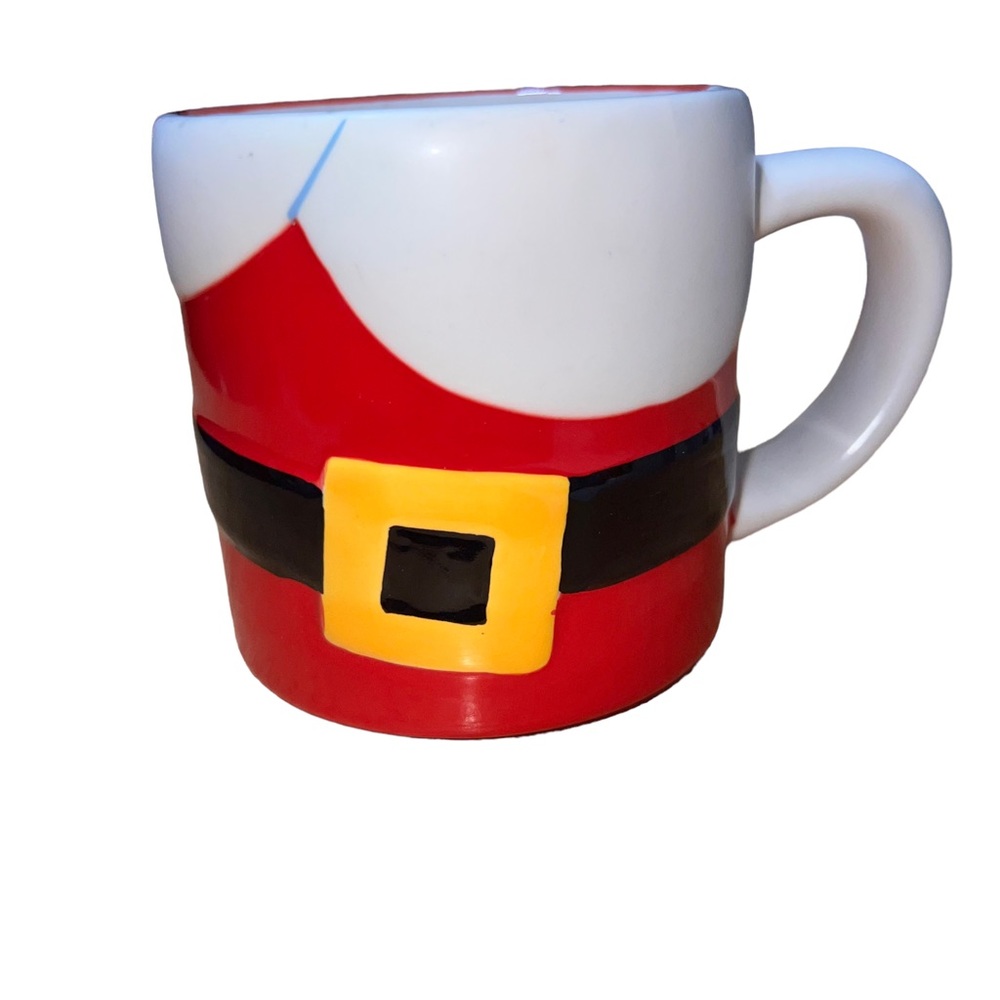 Hallmark Santa Suit Stackable Christmas Mug 12 oz. Dishwasher/Microwave Safe